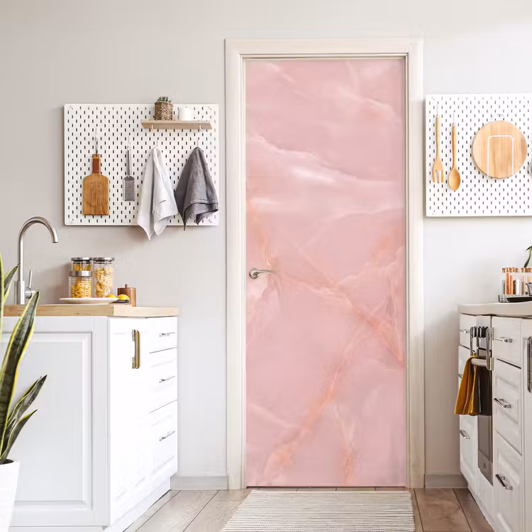 Deursticker - Textuur - Roze - Patroon — 7
