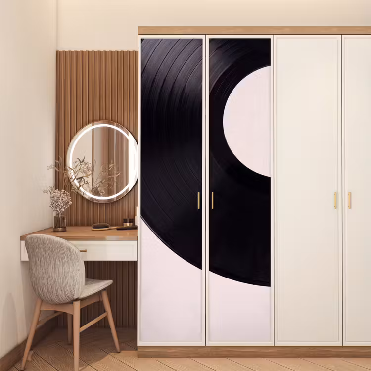 Deursticker - Vinylplaat - Muziek - Groen — 5