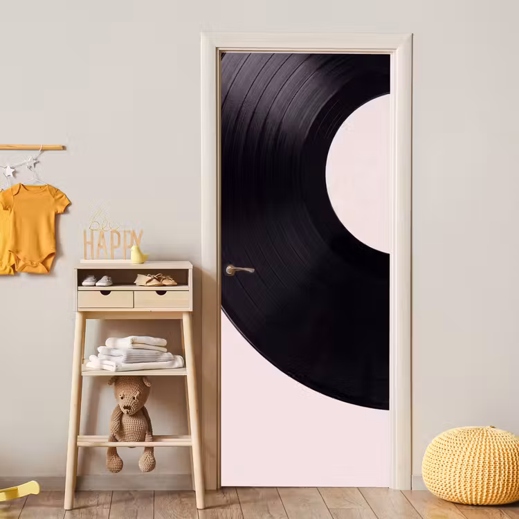 Deursticker - Vinylplaat - Muziek - Groen — 6