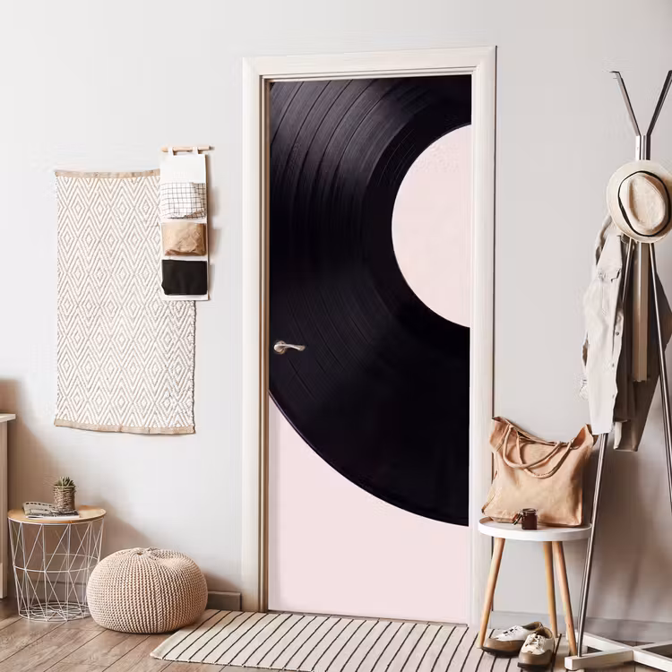 Deursticker - Vinylplaat - Muziek - Groen — 8