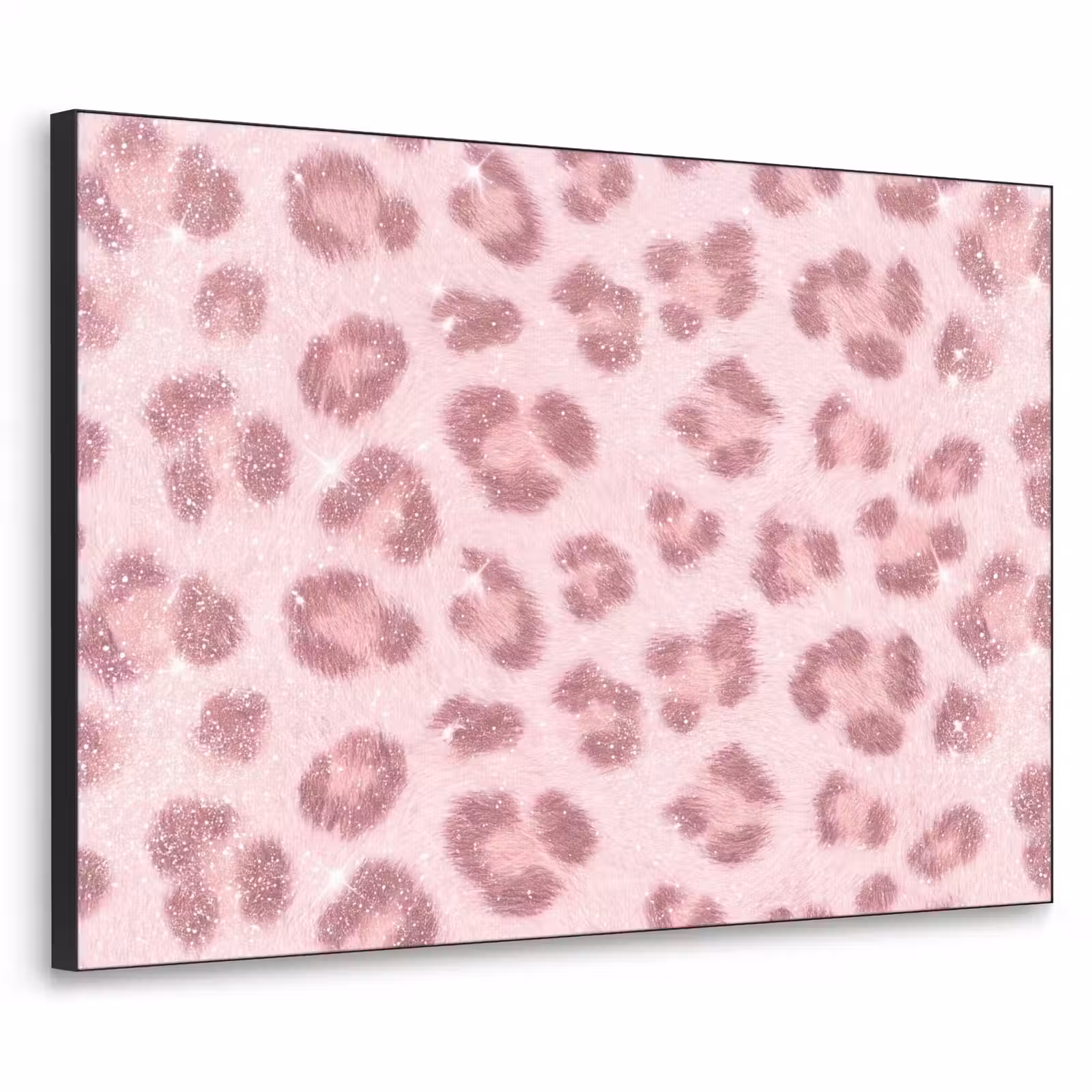 Art frame - Roze dierenprint - Glitter — 1
