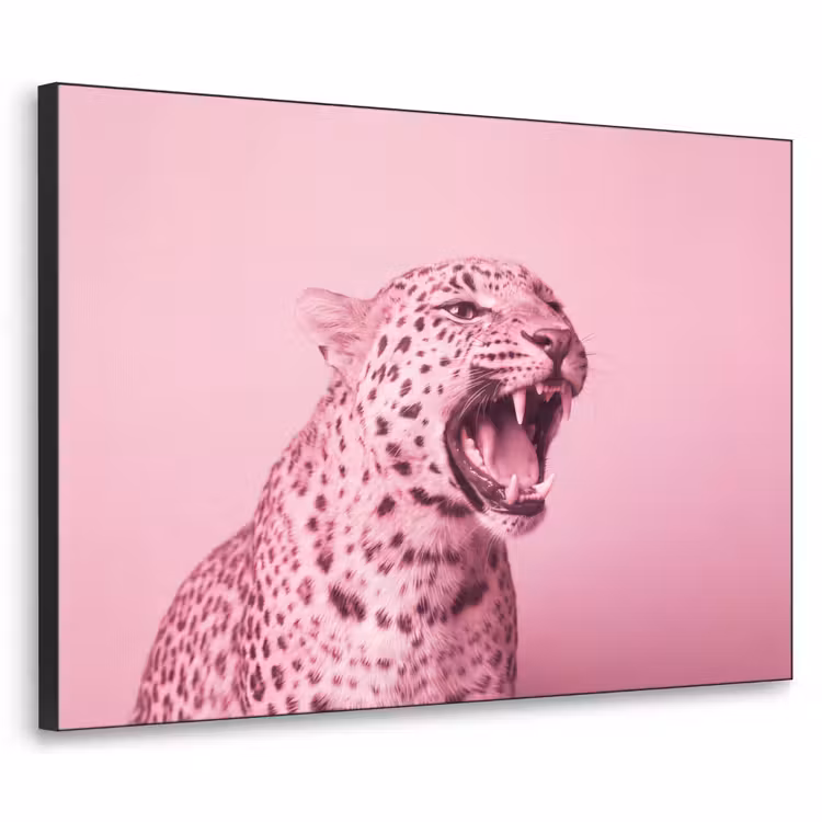 Art frame - Roze kat - Modern — 1