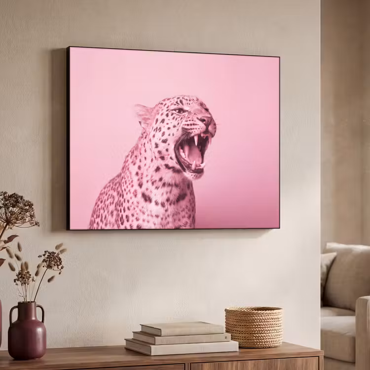 Art frame - Roze kat - Modern — 7