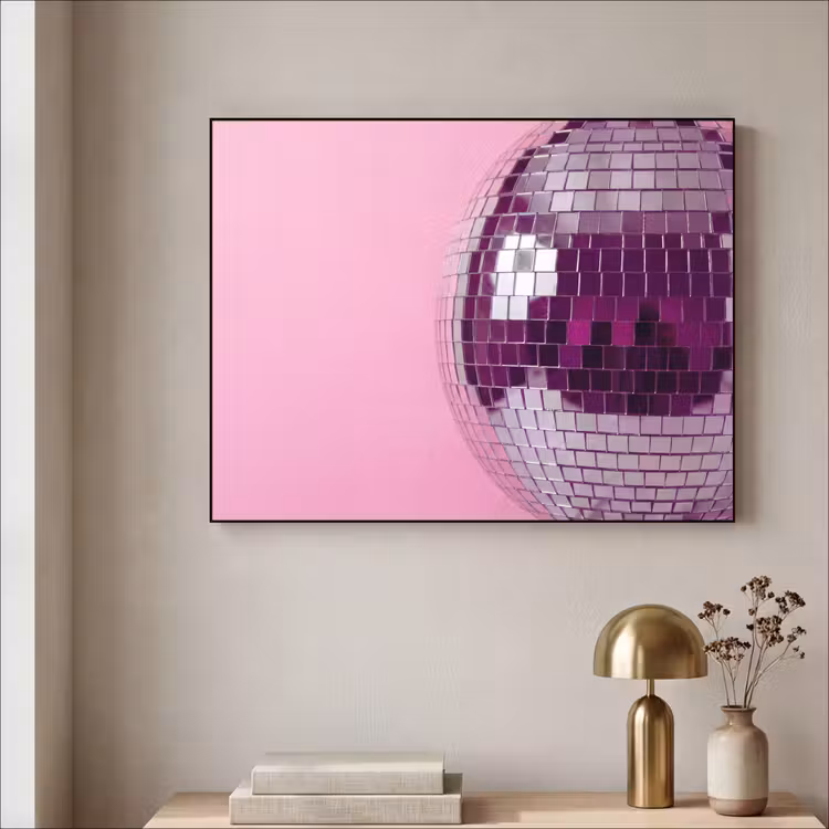 Art frame - Spiegelbal - Zilver - Modern — 5