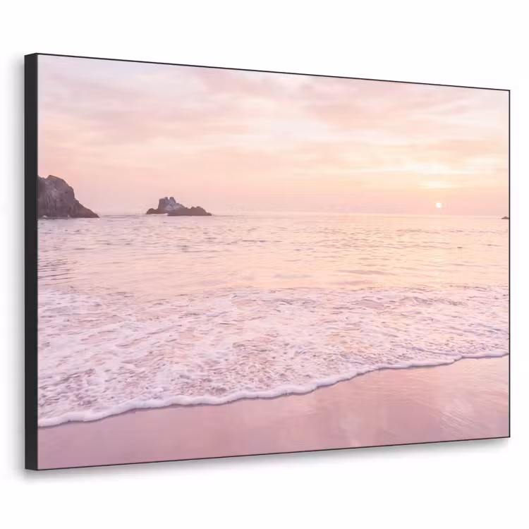 Art frame - Strand - Zonsondergang - Roze — 1