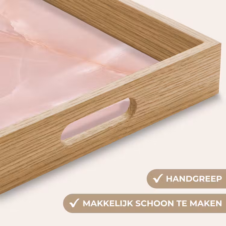 Dienblad - Textuur - Roze - Patroon — 5