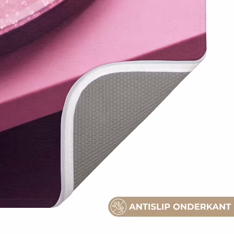 WC Mat - Platenspeler - Roze - Muziek — 4