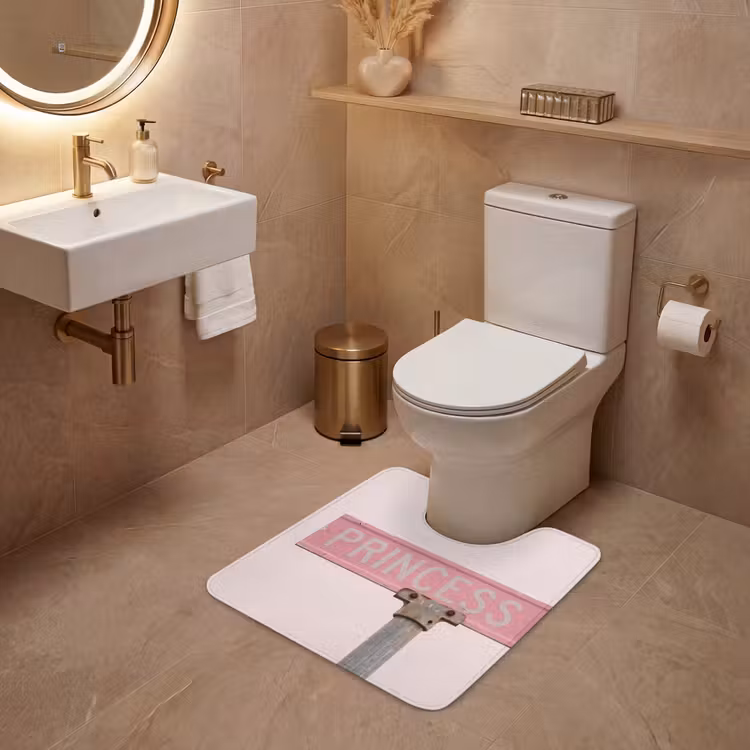 WC Mat - Roze straatnaambord - Stad — 3