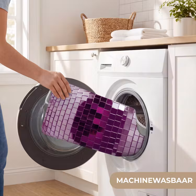 WC Mat - Spiegelbal - Zilver - Modern — 6