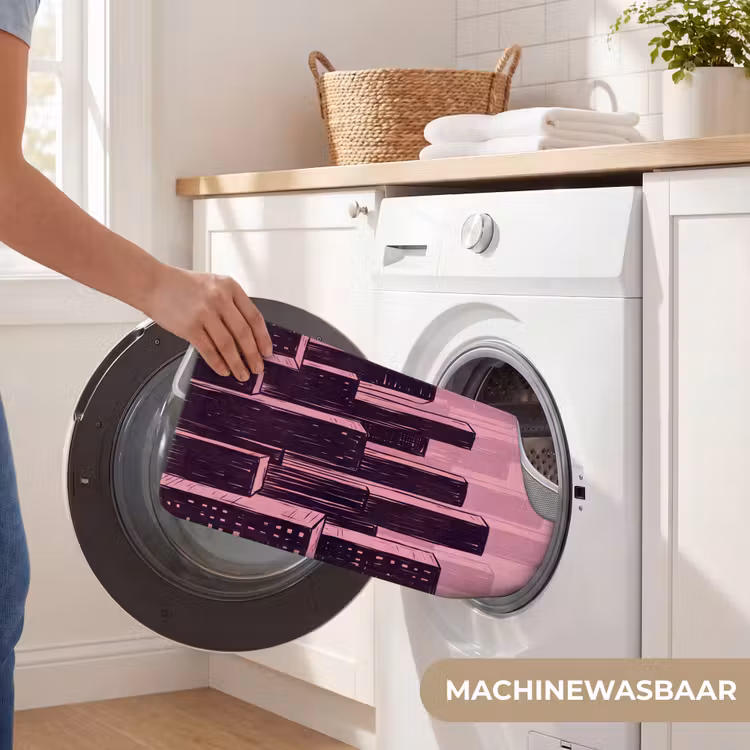 WC Mat - Stad - Abstract - Roze — 6