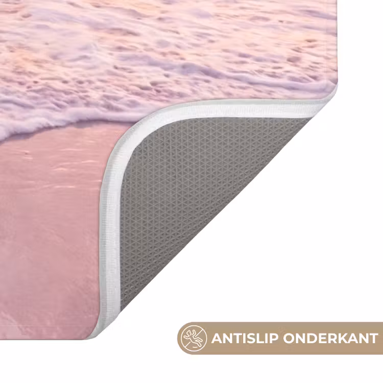 WC Mat - Strand - Zonsondergang - Roze — 4