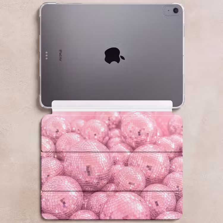 Roze disco ballen — 6
