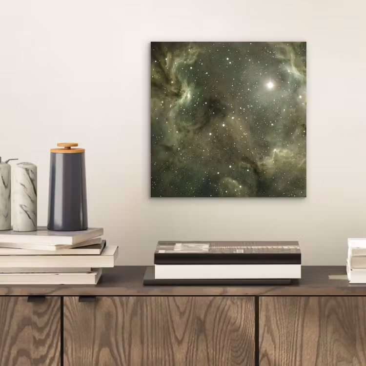 Aluminium schilderij - Nevel - Sterren - Ruimte — 2