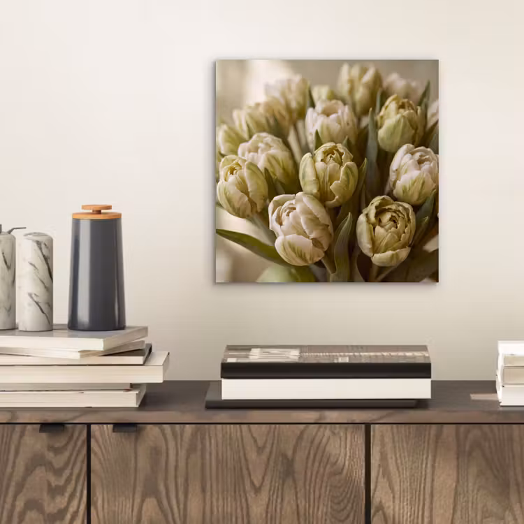 Aluminium schilderij - Bloemen - Groen - Natuur — 2