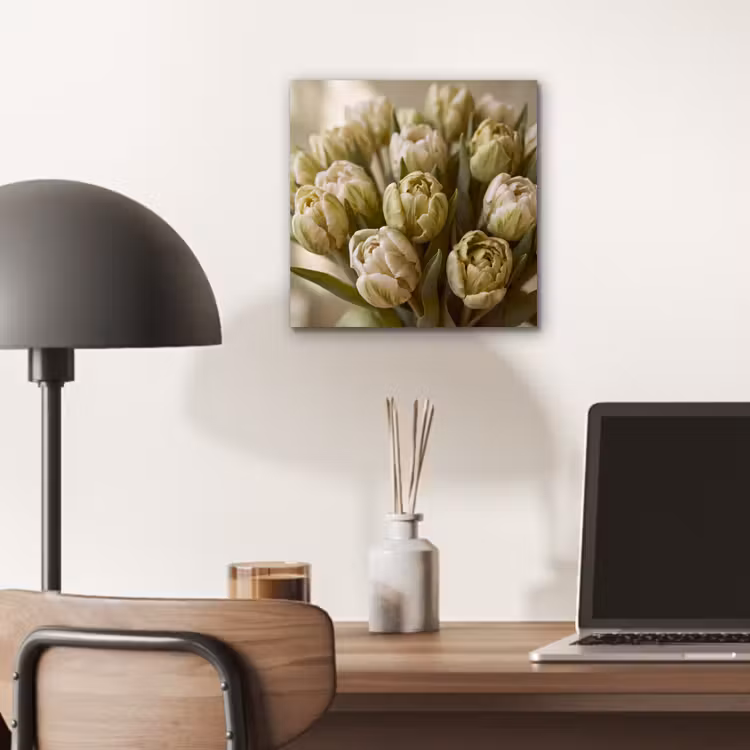 Aluminium schilderij - Bloemen - Groen - Natuur — 6