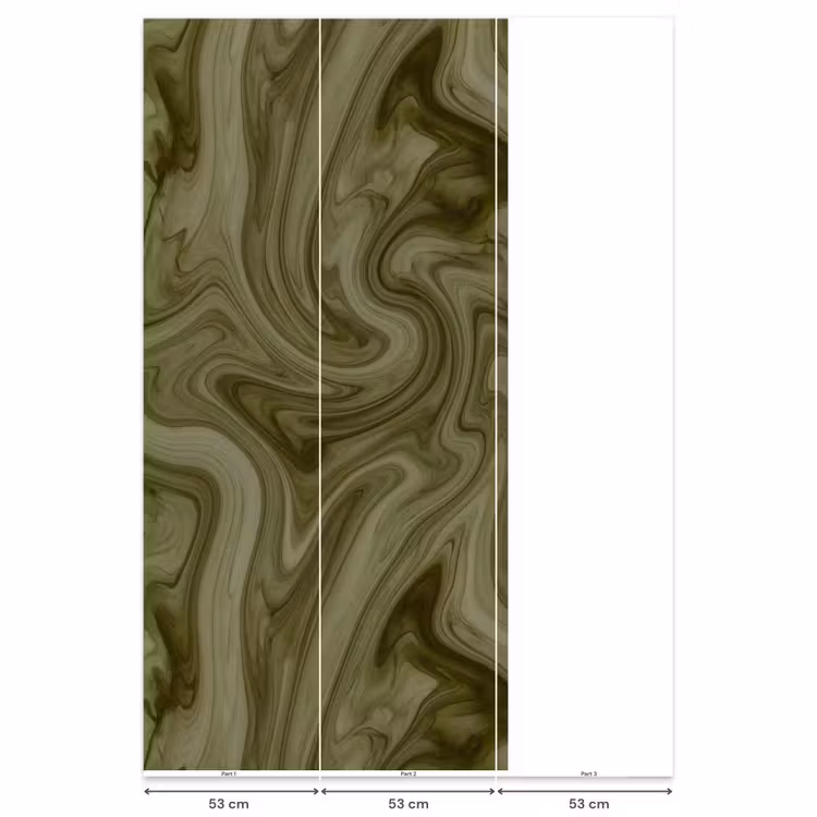 Behang - Abstract - Groen - Modern — 6