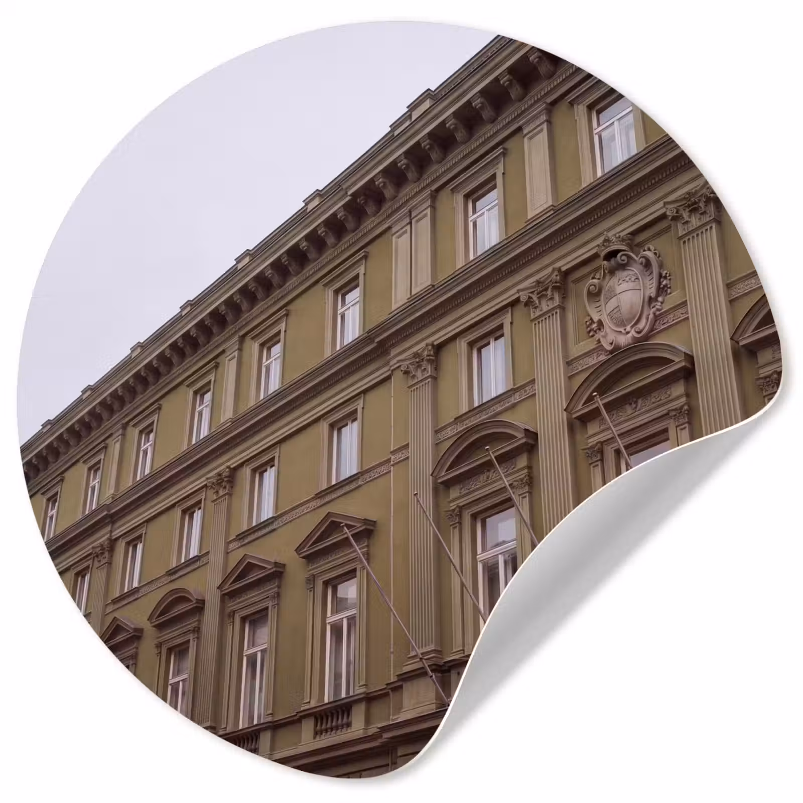 Behangcirkel - Gebouw - Gevel - Klassiek — 1