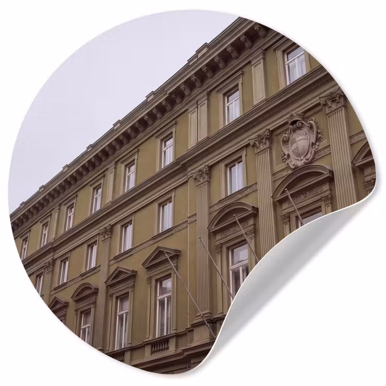 Behangcirkel - Gebouw - Gevel - Klassiek — 1