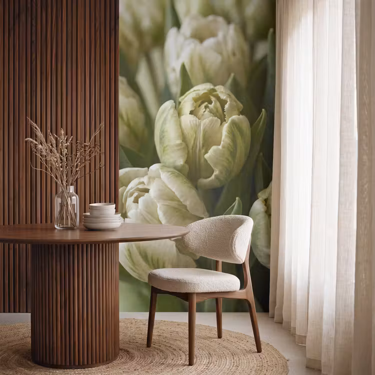 Behang - Bloemen - Groen - Natuur — 4