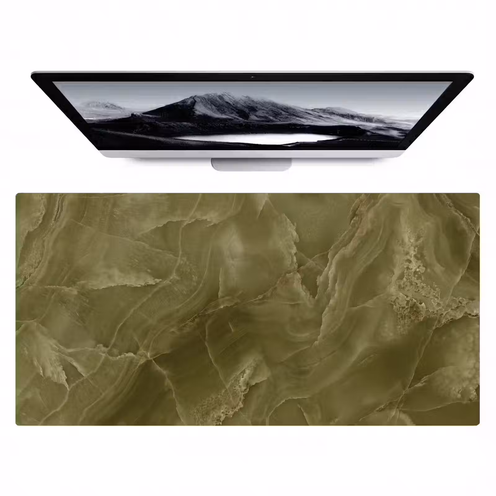 Bureau onderlegger - Marmer - Groen - Abstract — 1