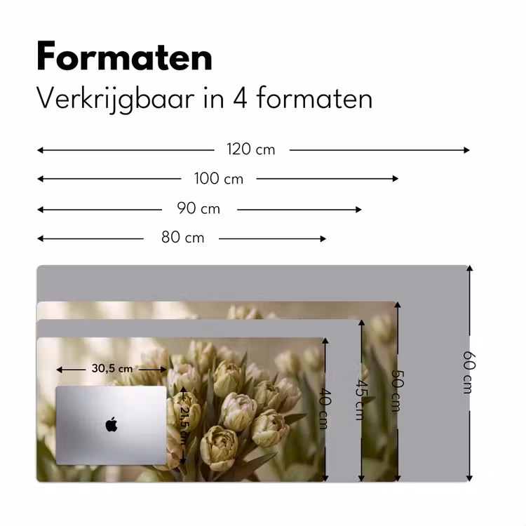 Bureau onderlegger - Bloemen - Groen - Natuur — 8