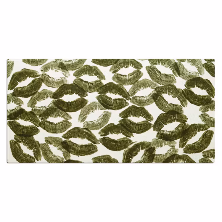 Bureau onderlegger - Kus - Patroon - Groen — 2
