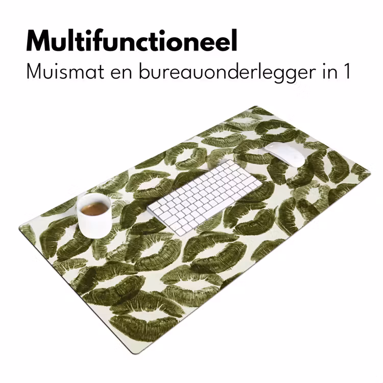 Bureau onderlegger - Kus - Patroon - Groen — 7