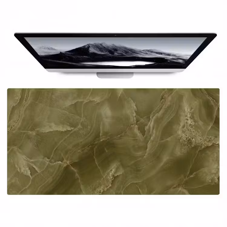 Bureau onderlegger - Marmer - Groen - Abstract — 1