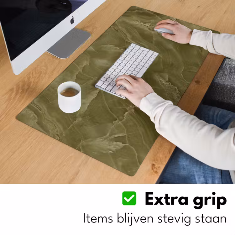 Bureau onderlegger - Marmer - Groen - Abstract — 6