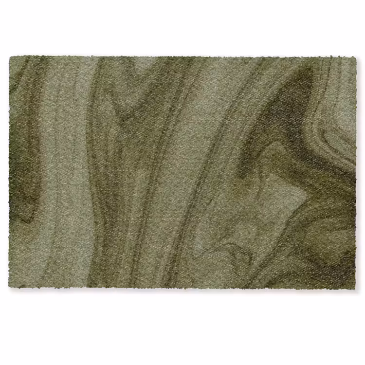 Deurmat - Abstract - Groen - Modern — 1
