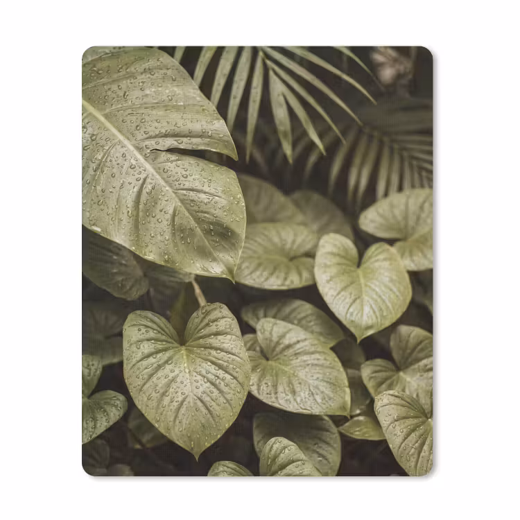 Muismat - Groene bladeren - Natuur — 1