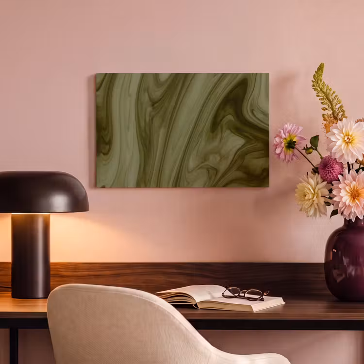Canvas schilderij - Abstract - Groen - Modern — 3