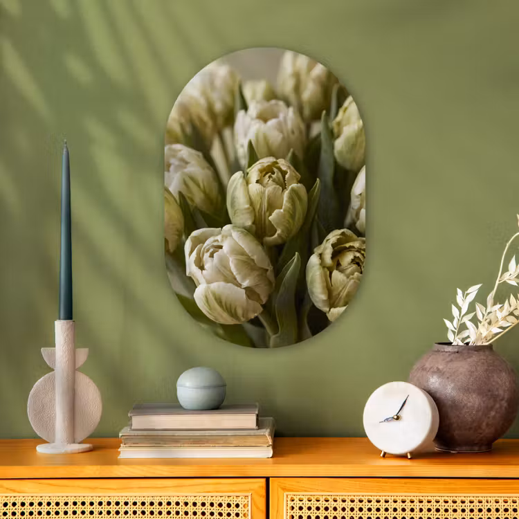 Muurovaal - Bloemen - Groen - Natuur — 2
