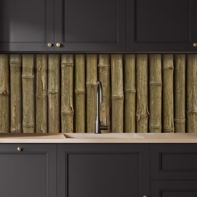 Keuken achterwand - Bamboe - Stengels - Natuur — 6