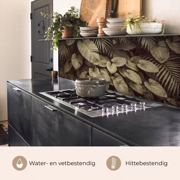 Keuken achterwand - Groene bladeren - Natuur — 5