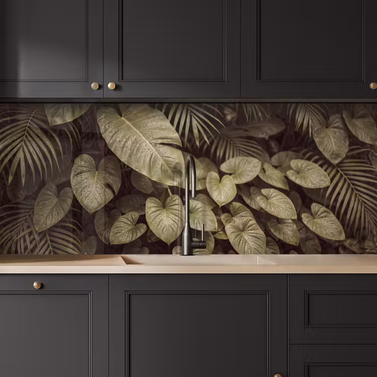Keuken achterwand - Groene bladeren - Natuur — 6