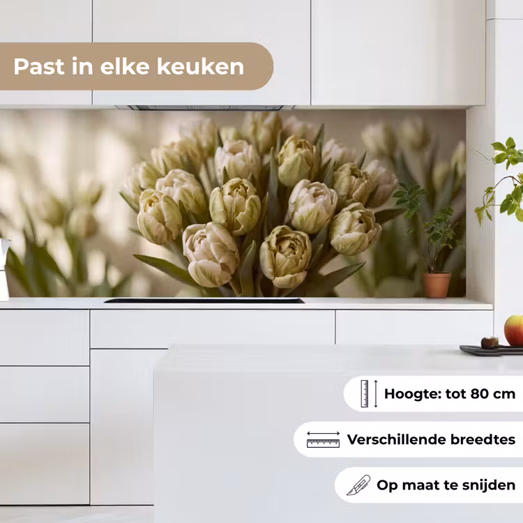 Keuken achterwand - Bloemen - Groen - Natuur — 7