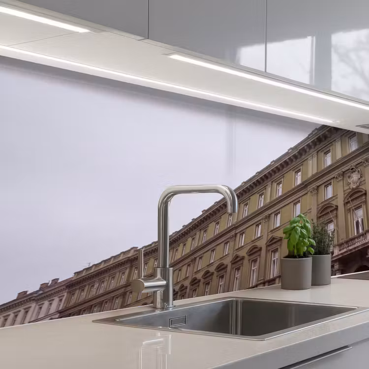 Keuken achterwand - Gebouw - Gevel - Klassiek — 2