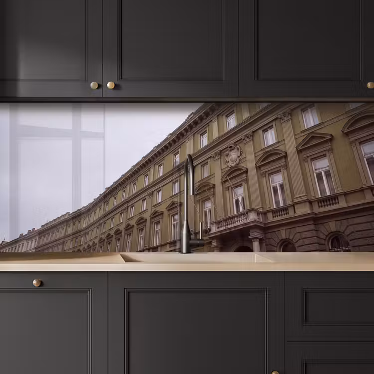 Keuken achterwand - Gebouw - Gevel - Klassiek — 6
