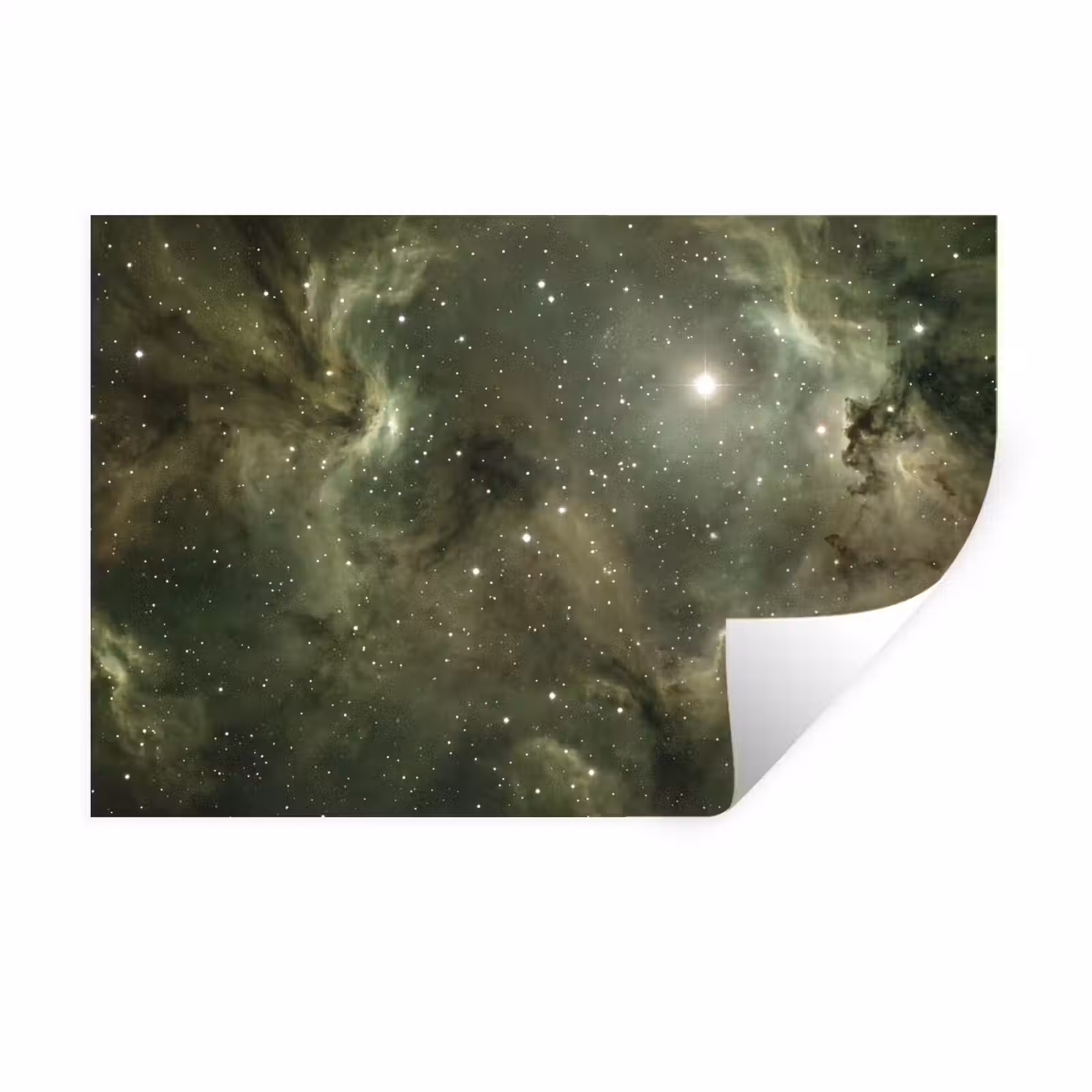 Muursticker - Nevel - Sterren - Ruimte — 1
