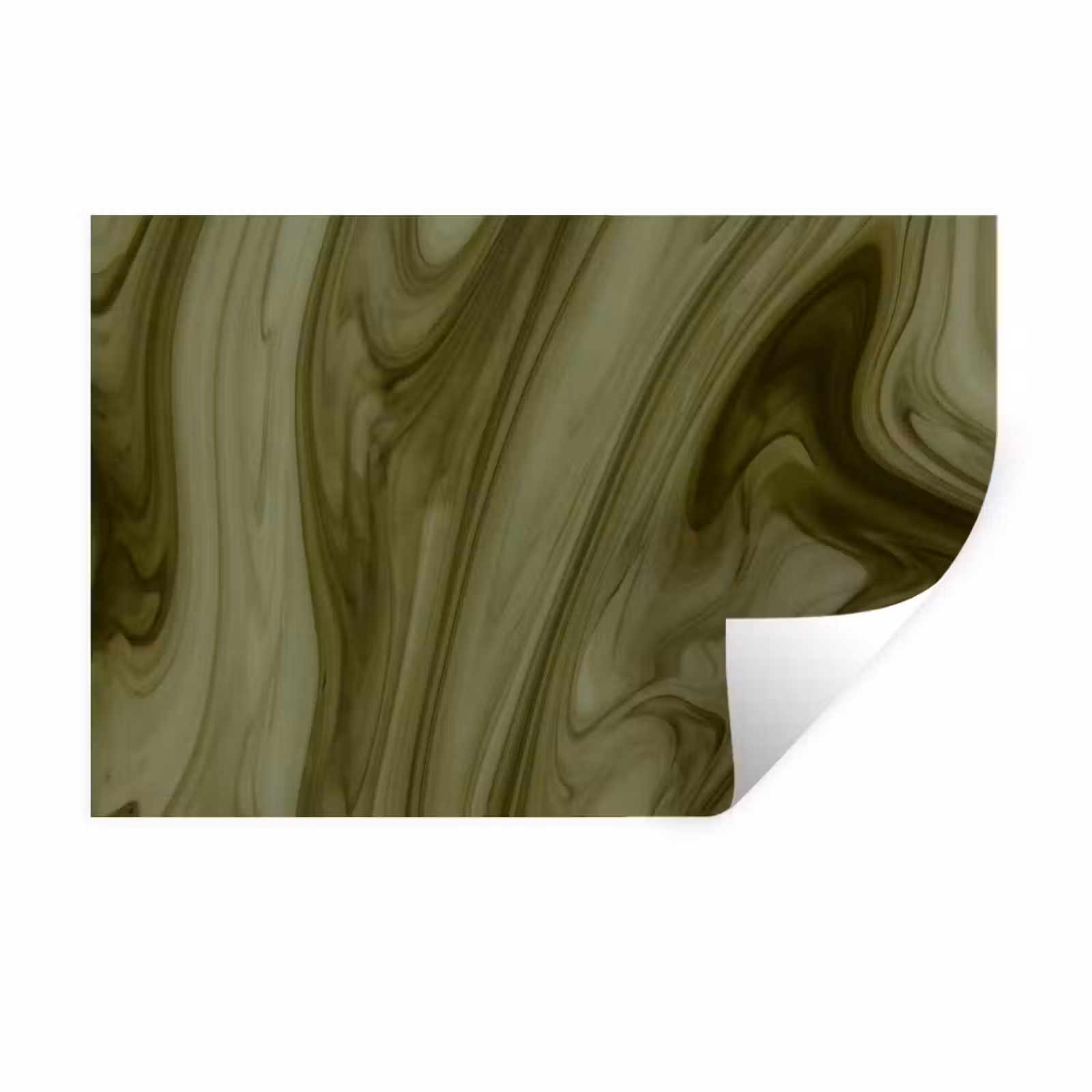 Muursticker - Abstract - Groen - Modern — 1