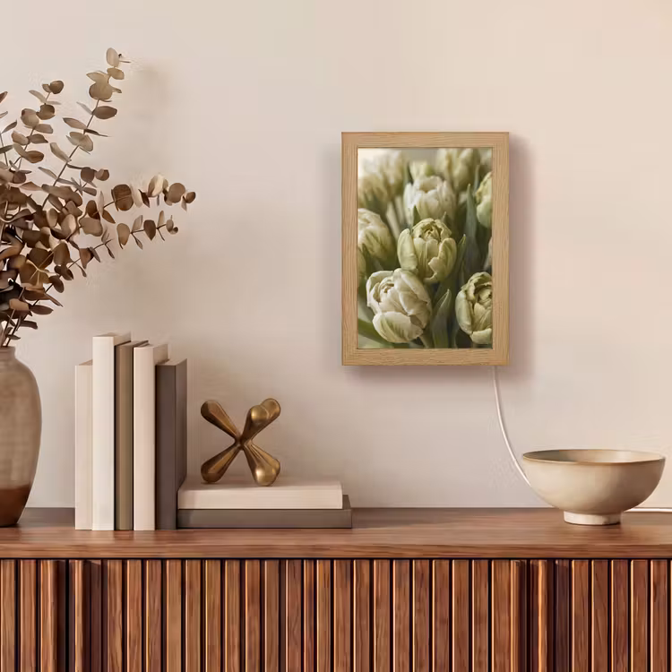 Gepersonaliseerd Lightbox - Bloemen - Groen - Natuur — 4