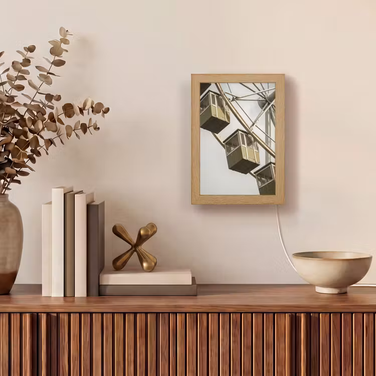 Gepersonaliseerd Lightbox - Reuzenrad - Attractie - Groen — 4