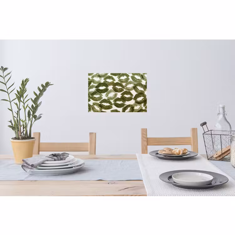 Muursticker - Kus - Patroon - Groen — 3