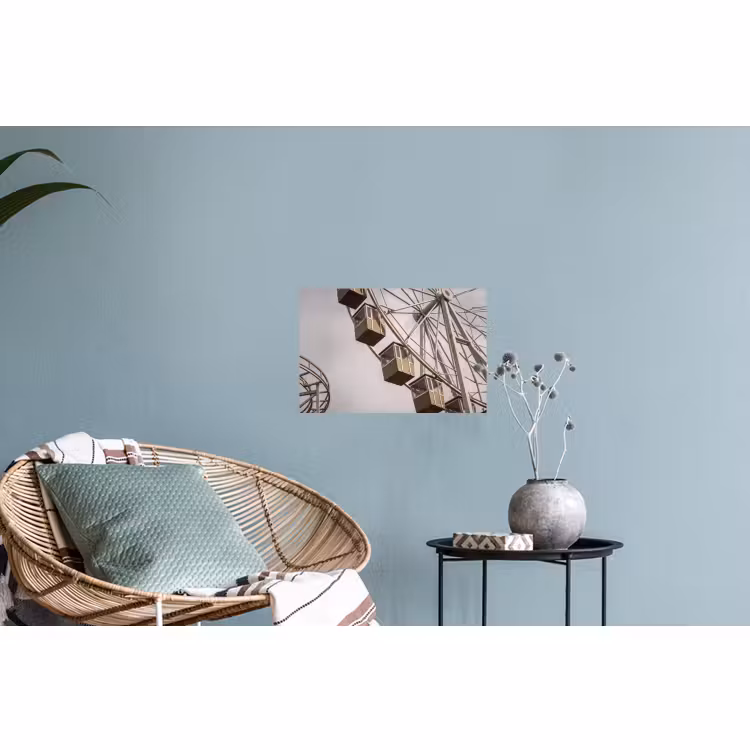Muursticker - Reuzenrad - Attractie - Groen — 4