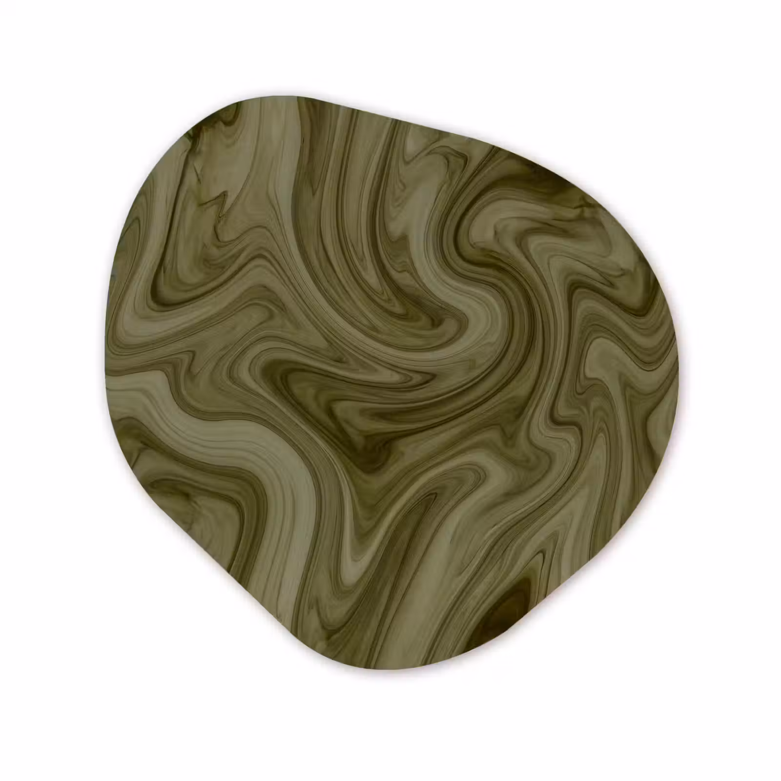Organisch schilderij forex - Abstract - Groen - Modern — 1