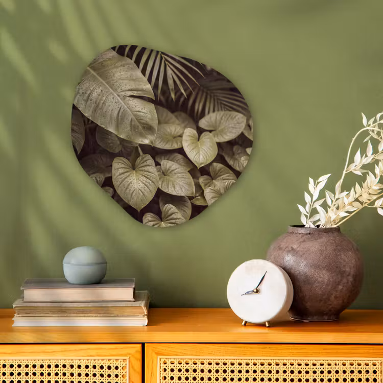 Organisch schilderij forex - Groene bladeren - Natuur — 2