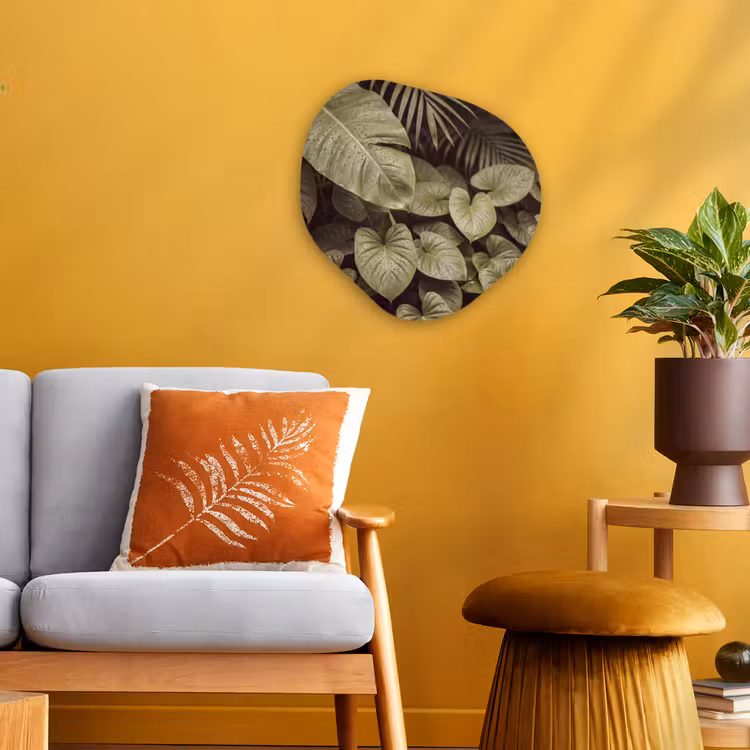 Organisch schilderij forex - Groene bladeren - Natuur — 3