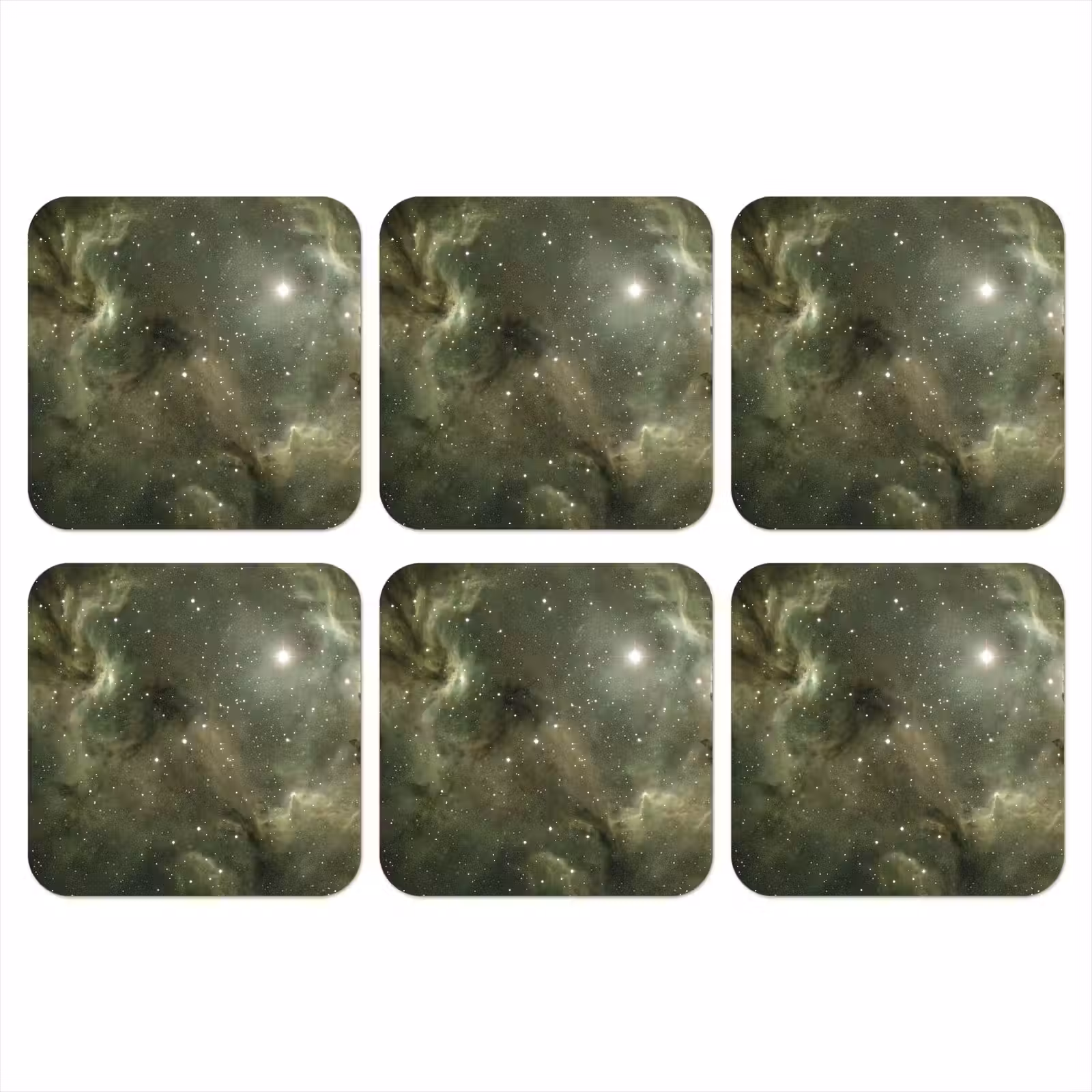 Onderzetter - Nevel - Sterren - Ruimte — 1