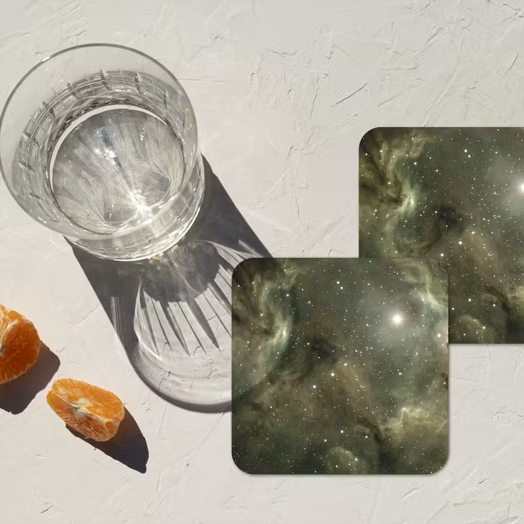 Onderzetter - Nevel - Sterren - Ruimte — 2